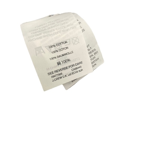 Jcrew one shoulder ruffle top blouse stripe blue and white Size 16 NWT - Picture 7 of 11